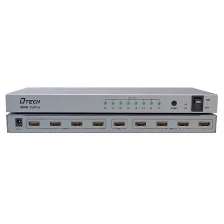 Splitter HDMI  8 canales 4K (8x1ch)