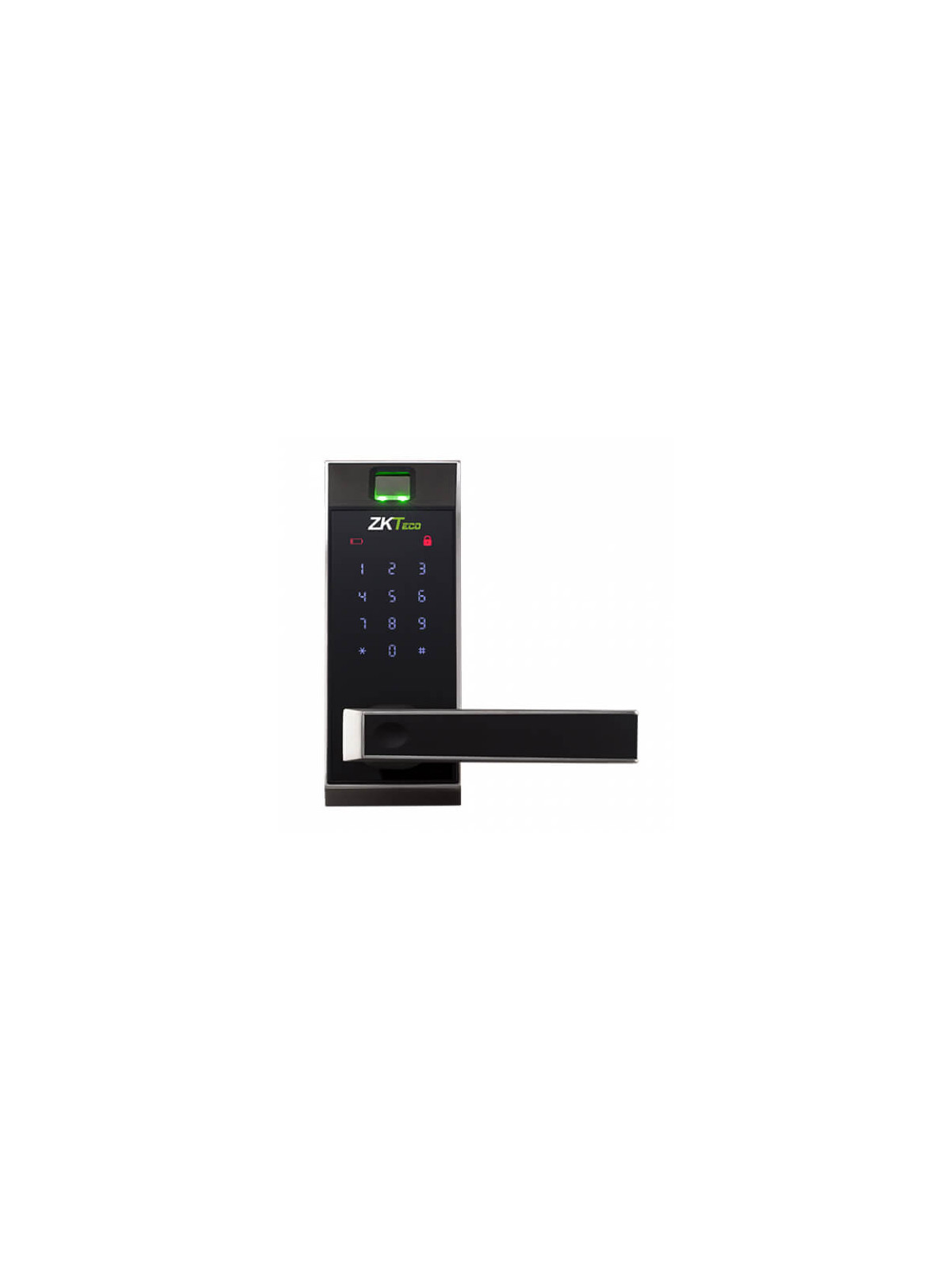 Cerradura inteligente autónoma  ZKTeco ZK-AL20DB Huellas Teclado Bluetooth