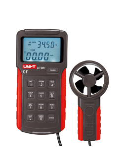 UT361 Anemómetro tipo Split...