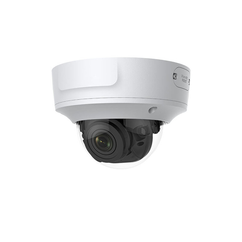Domo IP Safire  SF-IPDM825ZWH-4-AI 4MP IR30m 2.8-12mm motorizada H265+ POE SD WDR Audio Alarmas TrueSense