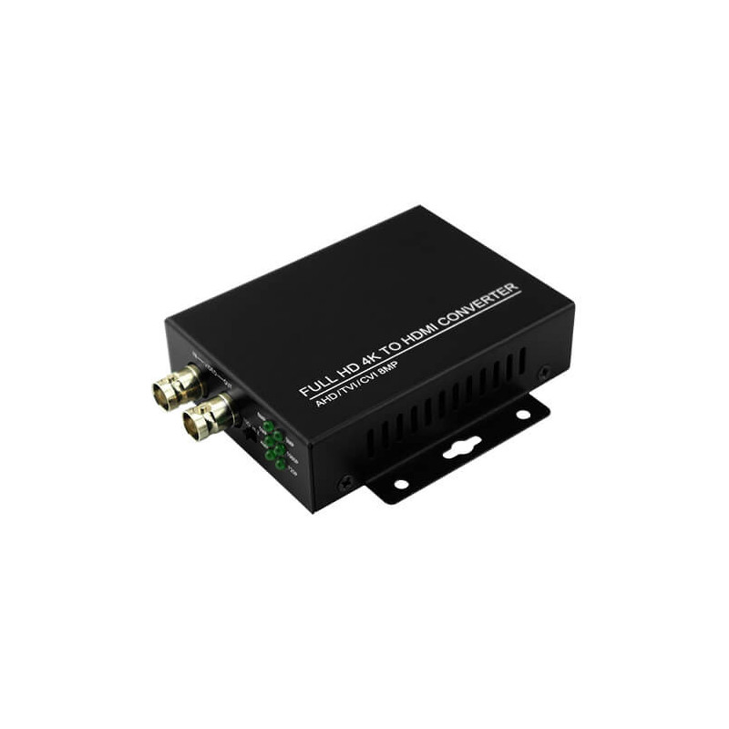 Convertidor de video HD (HDTVI/HDCVI 8MP) a HDMI4K (SF-BNC4K-HDMI)