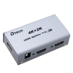 Splitter HDMI  2 canales 4K (2x1ch)