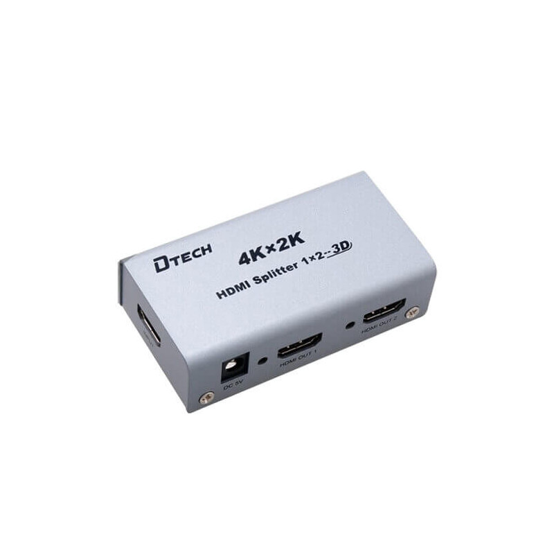 Splitter HDMI  2 canales 4K (2x1ch)