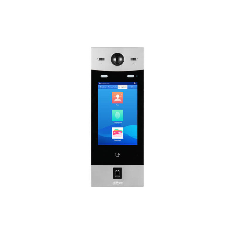 Videoportero  IP para edificios Dahua VTO9341D cámara 2MP Mifare pantalla táctil 10" IK07 IP55