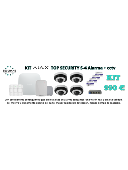 KIT AJAX TOP SECURITY S-4...