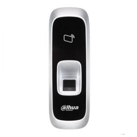 Lector de proximidad y biométrico Dahua ASR1102A-D Huellas RFID RS-485 Wiegand26