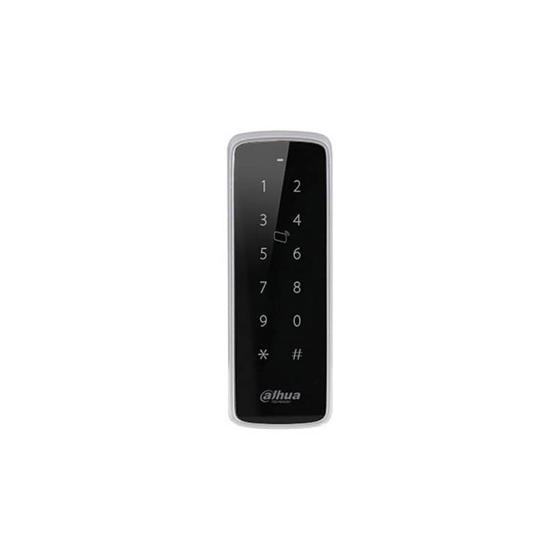 Lector de proximidad Dahua ASR1201D-D RFID Teclado  RS-485 Wiegand26 IP65