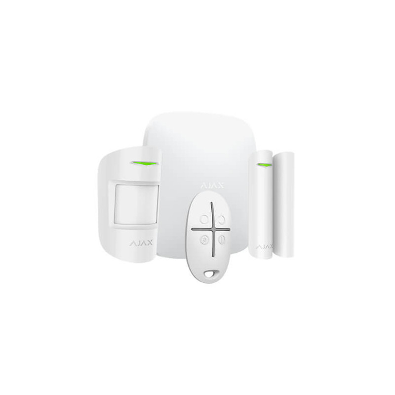 Kit  alarma Ajax  AJ-HUBKIT2 IP+2G DualSIM inalámbrica