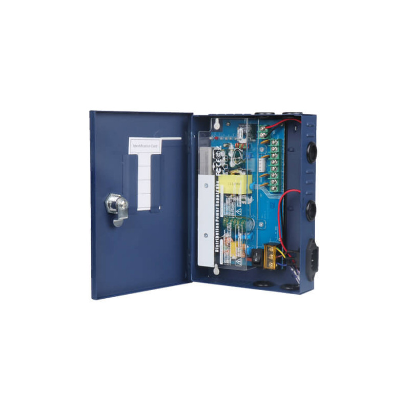 Fuente de alimentación  para pared  12VDC 5A (60W) 4 salidas PD-60-4-SLIM