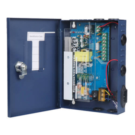 Fuente de alimentación  para pared  12VDC 5A (60W) 4 salidas PD-60-4-SLIM