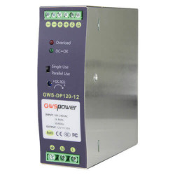 Fuente de alimentación carril DIN 12VDC 10A (120W) DC12V10A-DIN