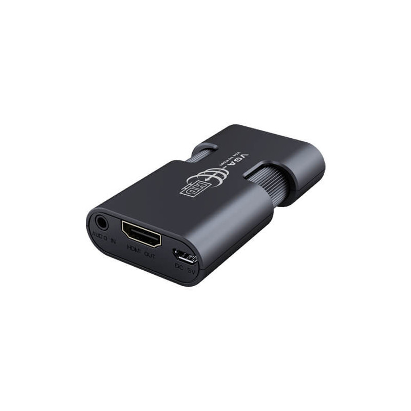 Convertidor de VGA+audio a HDMI 1080p (VGA-HDMI)