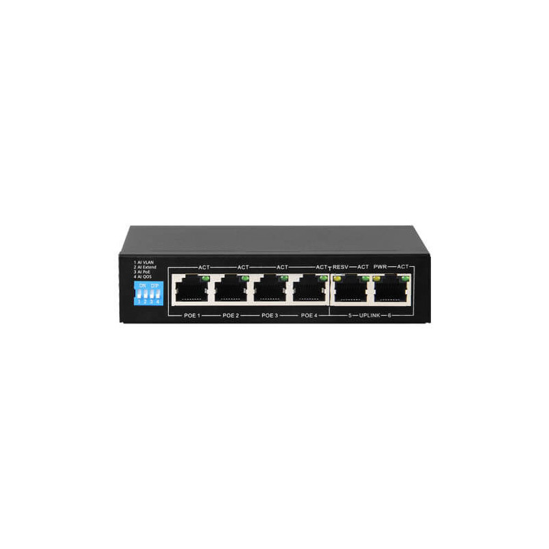 Switch   Safire SF-SW0604POE-G-60 6-port 10/100/1000M POEx4 60W
