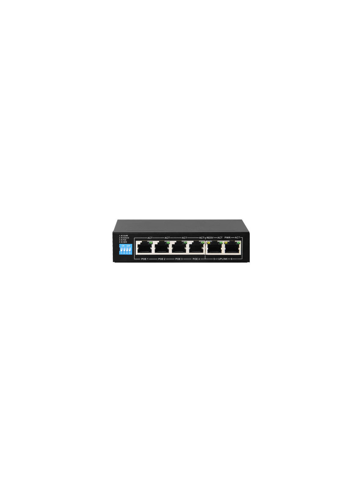 Switch   Safire SF-SW0604POE-G-60 6-port 10/100/1000M POEx4 60W