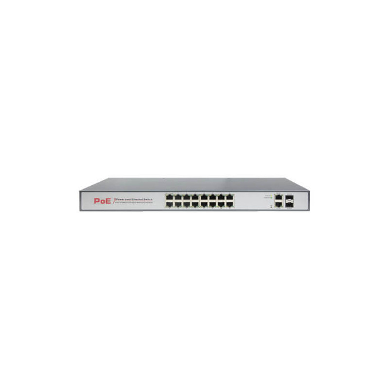Switch      SW1816POE-C-250-B 18-port 10/100M POEx16 SFPx2 250W