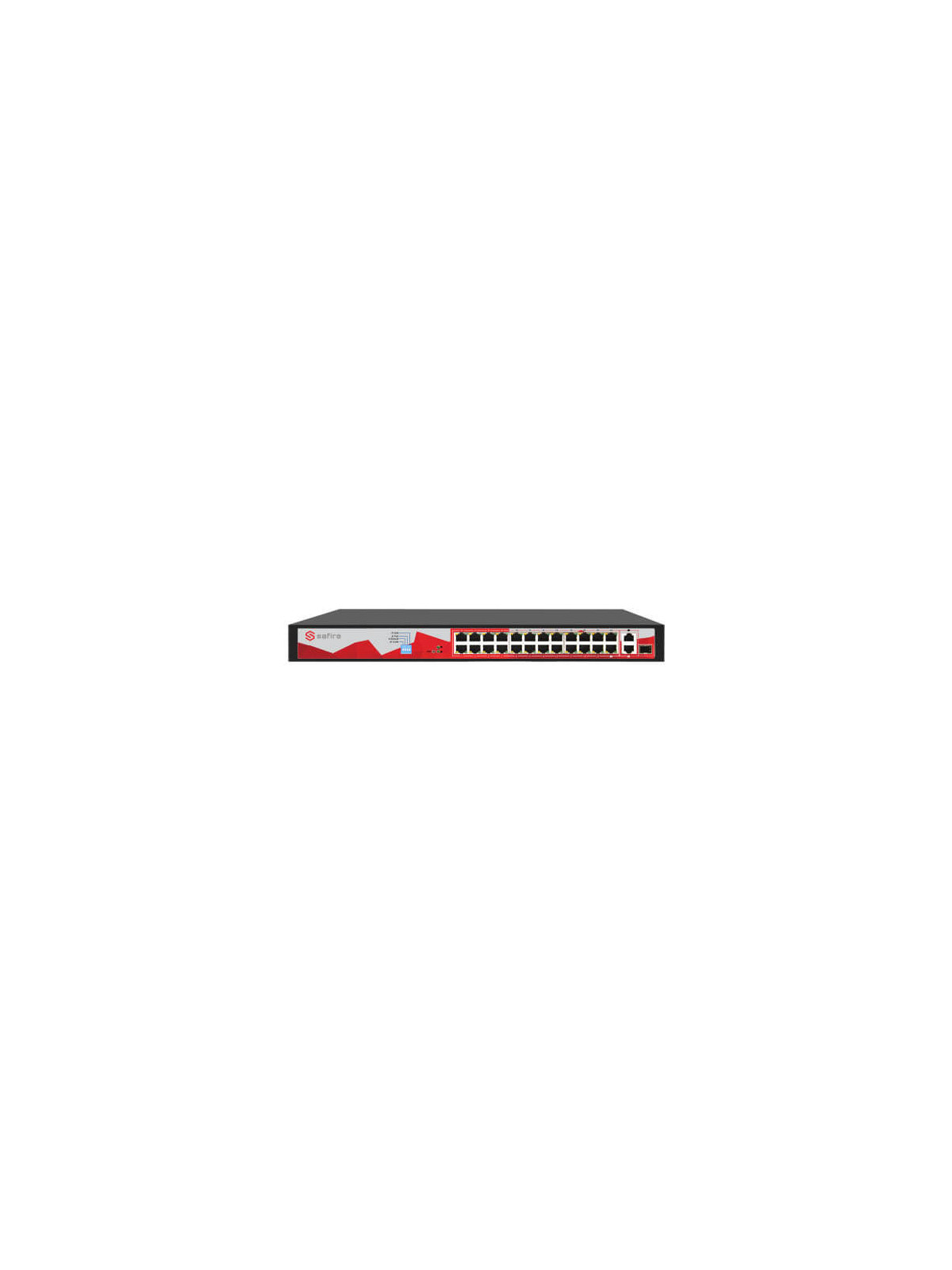 Switch     Safire SF-SW2624POE-C-250 27-port 10/100M POEx24 250W SFPx1