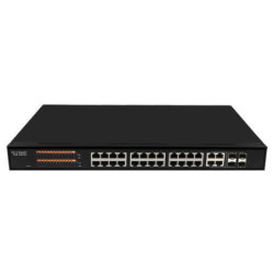 Switch    SW3224POE-GC-350 28-port 10/100/1000M POEx24 Combox4 350W