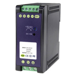 Fuente de alimentación carril DIN 48VDC 1.25A (60W) DC48V1A-DIN