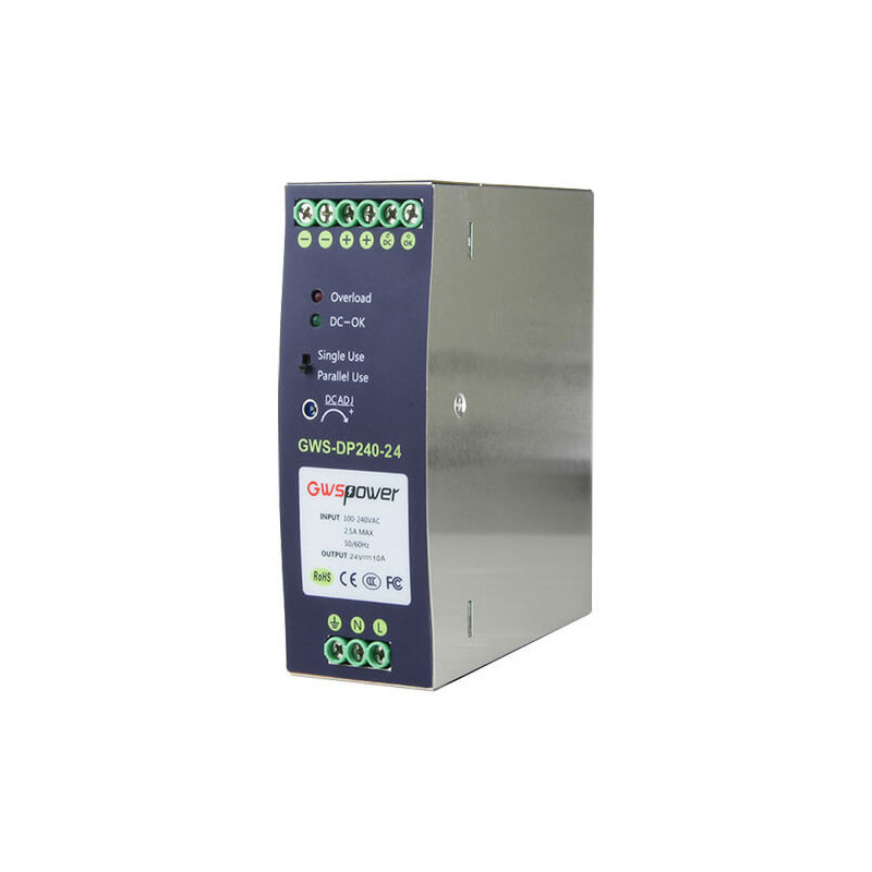 Fuente de alimentación carril DIN 24VDC  5A (120W) DC24V5A-DIN