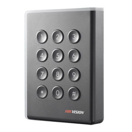Lector de tarjetas Hikvision DS-K1108MK Mifare Teclado