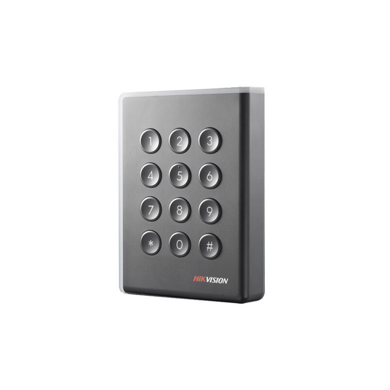 Lector de tarjetas Hikvision DS-K1108EK RFID Teclado
