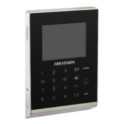 Terminal autónomo Hikvision DS-K1T105M-C Mifare Teclado Cámara LCD 2.8"