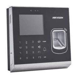 Terminal autónomo Hikvision DS-K1T201MF Huellas Mifare Teclado LCD 2.8"