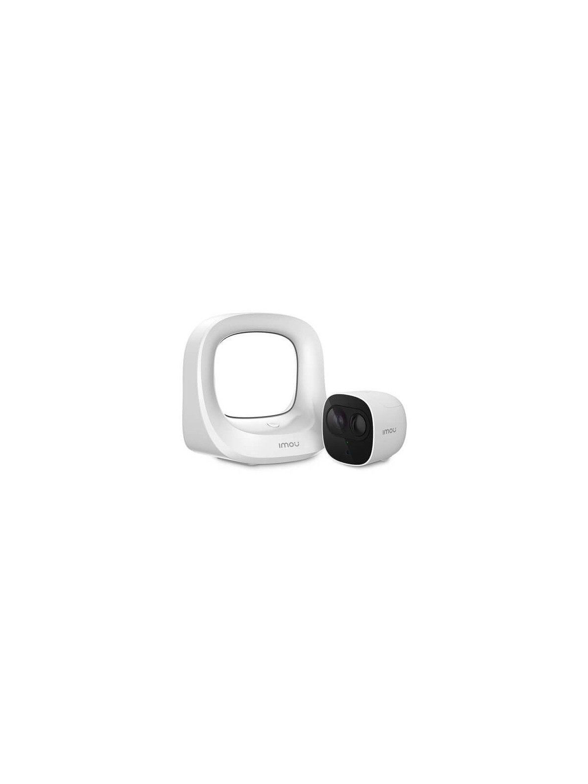Cámara IP IMOU  B26EP 2MP IR20m 2.8mm H265 Wifi SD Audio PIR foco sirena bateria con estación base