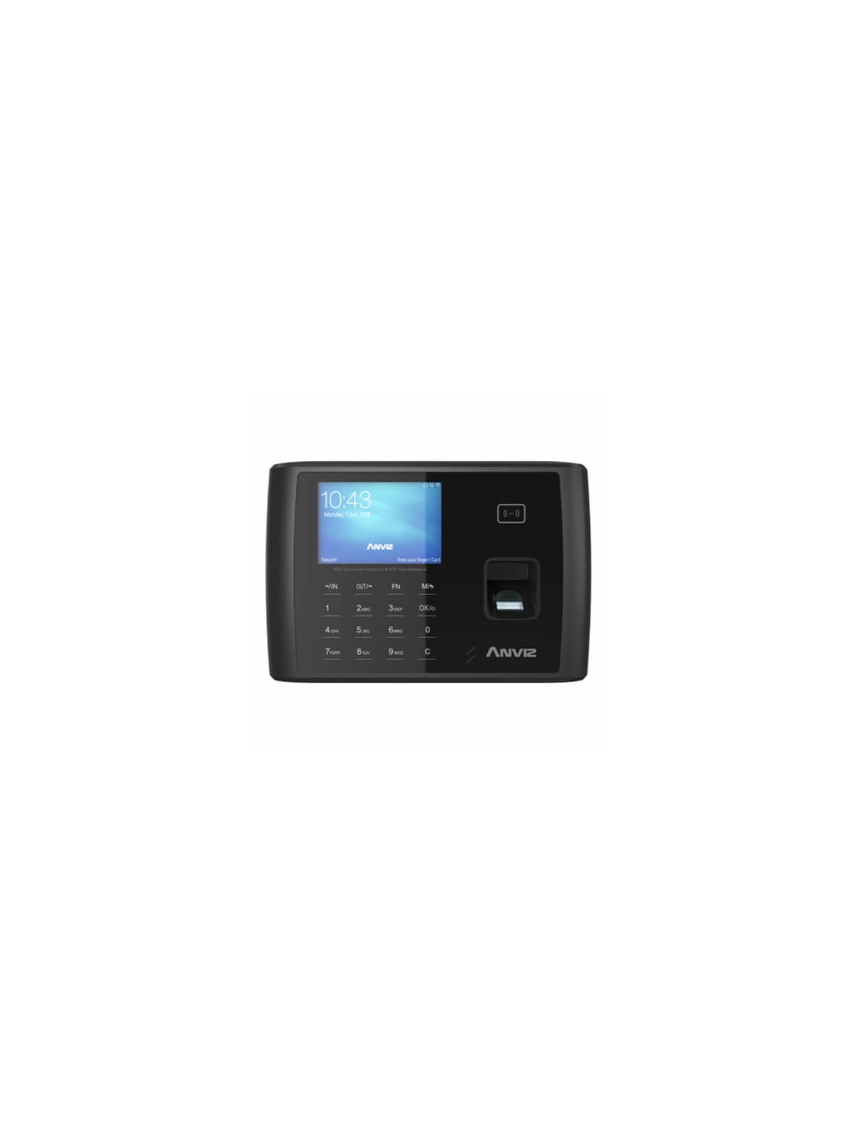Control de presencia Anviz A350 Huellas RFID Teclado TCP/IP Wifi USB