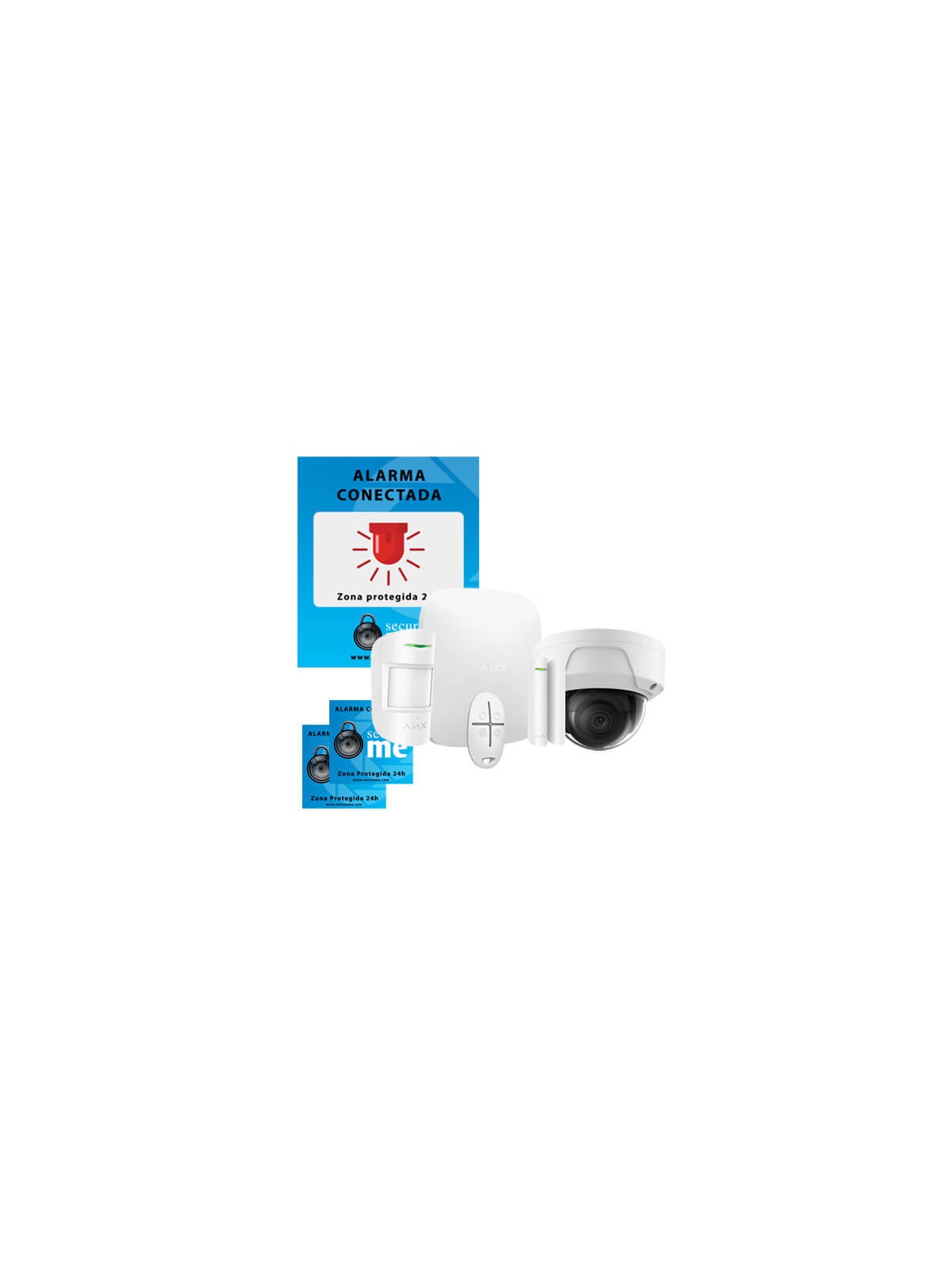 Kit alarma Ajax  AJ-HUBKIT-DOM