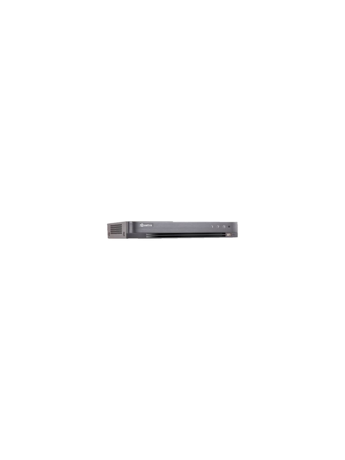 Grabador 5en1 Safire SF-XVR8104AS-4KL 4ch Video (8MP 32fps) 4ch IP 4ch Audio H265Pro+ HDMI SATAx1 Alarmas