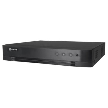 Grabador 5en1 Safire       SF-XVR3104HS 4ch Video (1MP 100fps) 1ch IP 1ch Audio H265+ HDMI SATAx1