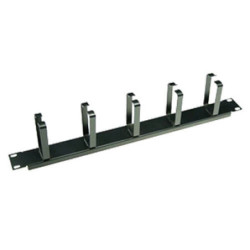 Organizador de cables 1U para rack 19"