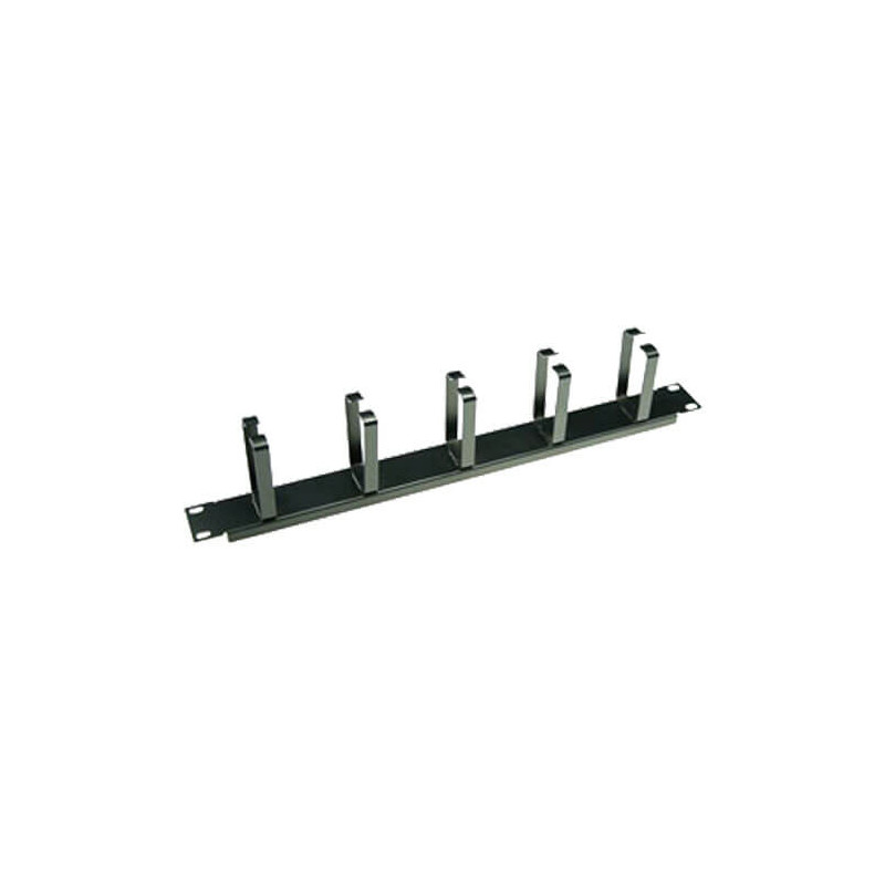 Organizador de cables 1U para rack 19"