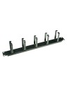 Organizador de cables 1U para rack 19"