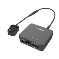 Cámara Pinhole IP Hikvision DS-2CD6425G1-20 2MP 0.005Lux 3.7mm pinhole H265+ POE SD WDR Audio Alarmas