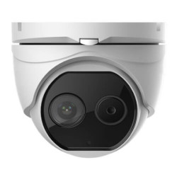 Cámara termográfica dual IP Safire SF-IPTDM105THA-6Y 4MP 8mm 160x120 Vox 6mm 40mK ±0.5C 3m SD