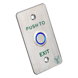 Pulsador de liberación de puerta PBK-814B-LED