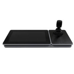 Controlador IP de domos PTZ Hikvision DS-1600KI joystick 4D pantalla 10" táctil Wifi