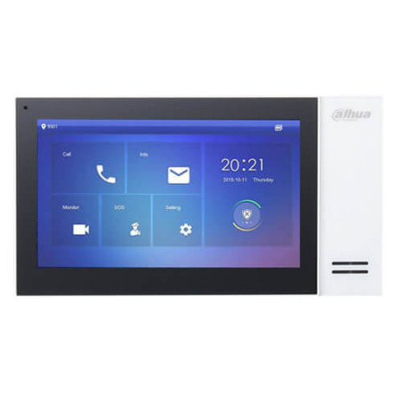 Monitor videoportero IP Dahua  VTH2421FW 7" (1024x600) Alarmas