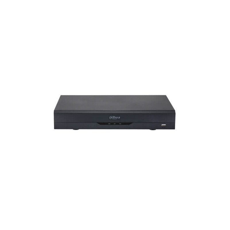 Grabador 5en1 Dahua   XVR7104HE-4KL-I2 4ch Video (8MP 60fps) 4ch IP 8MP 4ch Audio H265+ HDMI4K SATAx1 Alarmas Wizsense