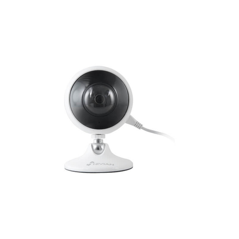 Cámara IP Nivian    NV-IPB380A-3W 3MP IR10m 1.19mm H264 SD Wifi Audio Fisheye