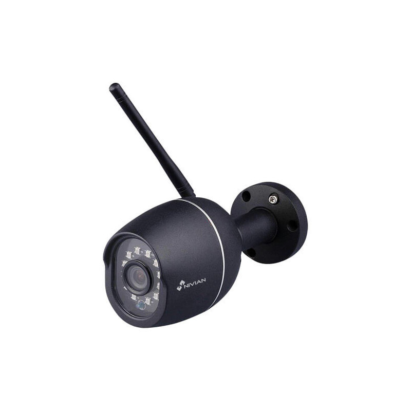 Cámara IP Nivian    NVS-IPC-01 2MP IR10m 4mm H264 SD Wifi Audio
