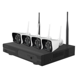 Kit videovigilancia wifi Nivian 4 cámaras  2MP NV-KIT420W-H