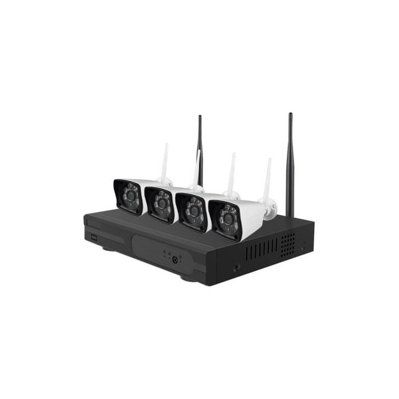 Kit videovigilancia wifi Nivian 4 cámaras  2MP NV-KIT420W-H
