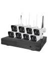 Kit videovigilancia wifi Nivian 8 cámaras  2MP NV-KIT820W-H