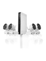 Kit videovigilancia wifi Nivian 4 cámaras  2MP NV-KIT61-4C2M-BAT con batería