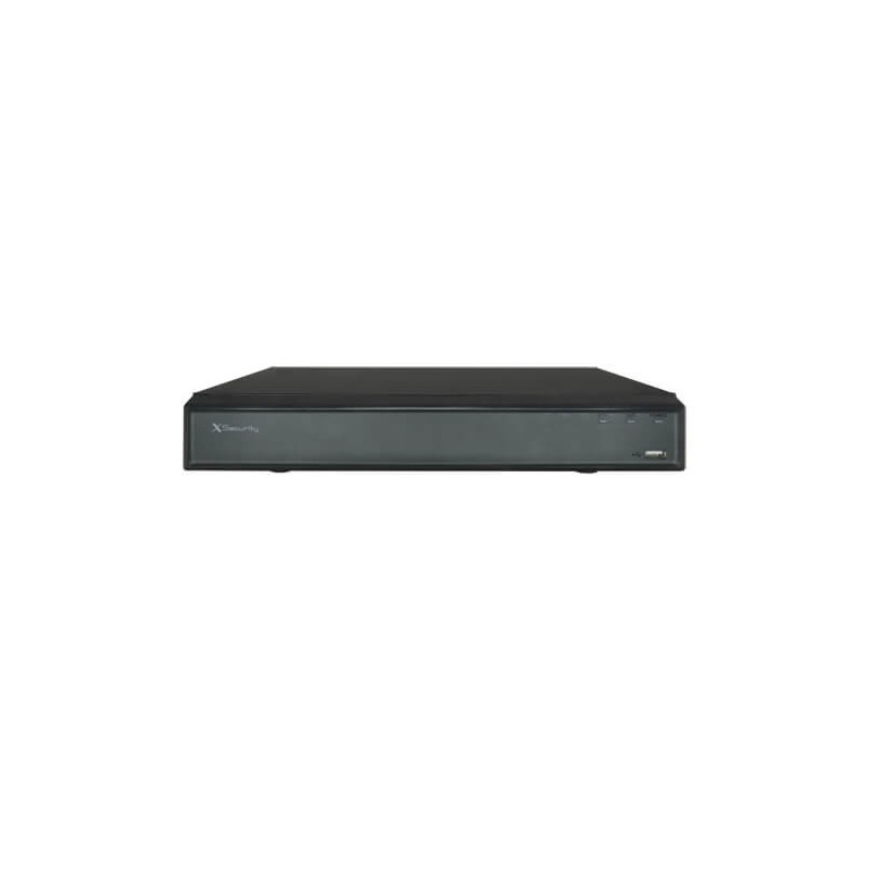 Grabador 5en1 X-Security   XS-XVR8116A-4KL-IH 16ch Video (8MP 112fps) 16ch IP 8MP 16ch Audio H265+ HDMI4K SATAx1 Alarmas