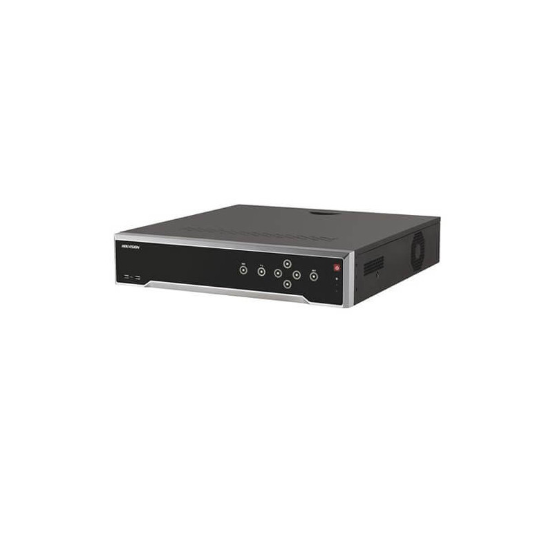 Grabador NVR Hikvision  DS-7716NXI-I4/S 16ch 12MP 256Mbps H265+ HDMI4K LANx2 SATAx4 Alarmas Acusense