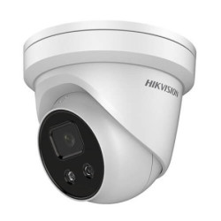 Domo IP Hikvision DS-2CD2386G2-ISU/SL 8MP PRO IR30m 2.8mm H265+ POE SD WDR Audio Alarmas Acusense